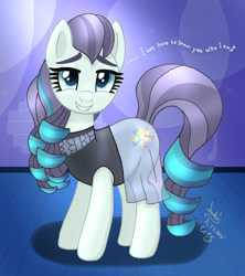 Size: 1350x1520 | Tagged: safe, artist:joakaha, character:coloratura, episode:the mane attraction, g4, my little pony: friendship is magic, female, rara, solo