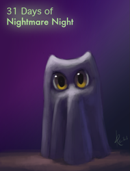 Size: 667x876 | Tagged: safe, artist:grissaecrim, 31 days of nightmare night, ghost pony