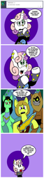 Size: 520x2050 | Tagged: safe, artist:pembroke, character:sweetie belle, meanie belle, comic, dialogue, ponified, thundarr the barbarian, tongue out, tsundere, tumblr