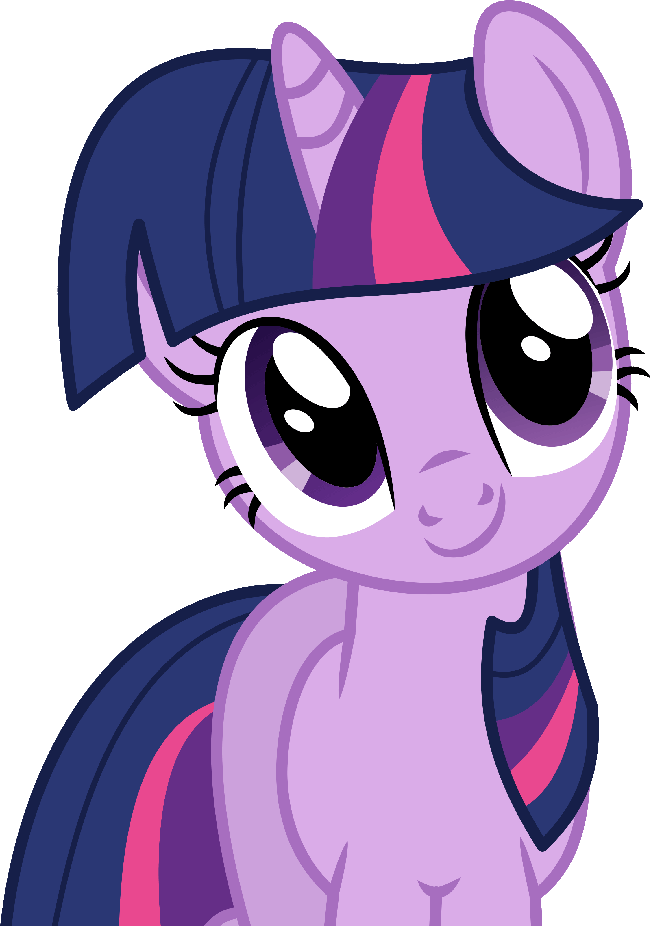 Size: 2252x3206 | Tagged: safe, artist:cyanlightning, character:twilight sparkle, species:pony, species:unicorn, animated, blinking, cute, eye shimmer, female, gif, looking up, mare, simple background, solo, transparent background, twiabetes, vector, weapons-grade cute