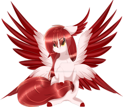 Size: 1024x889 | Tagged: safe, artist:little-sketches, oc, oc only, oc:sora, species:pegasus, species:pony, eye clipping through hair, female, mare, multiple wings, seraph, simple background, solo, transparent background