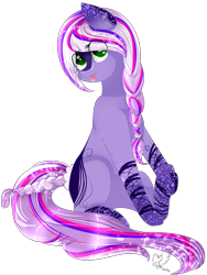 Size: 1834x2436 | Tagged: safe, artist:little-sketches, oc, oc only, species:earth pony, species:pony, eye clipping through hair, female, mare, simple background, solo, tongue out, transparent background