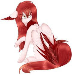 Size: 1024x1064 | Tagged: safe, artist:little-sketches, oc, oc only, oc:sora, species:pegasus, species:pony, eye clipping through hair, female, mare, simple background, solo, transparent background