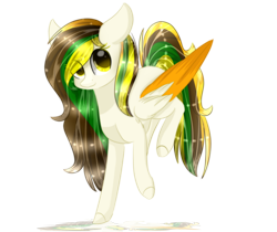 Size: 3000x2520 | Tagged: safe, artist:little-sketches, oc, oc only, oc:toxic paw, species:pegasus, species:pony, eye clipping through hair, female, high res, mare, simple background, solo, transparent background