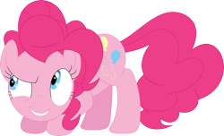 Size: 3583x2174 | Tagged: safe, artist:porygon2z, character:pinkie pie, species:earth pony, species:pony, episode:pinkie apple pie, g4, my little pony: friendship is magic, female, mare, simple background, solo, transparent background, vector