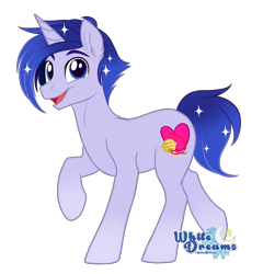 Size: 2701x2808 | Tagged: safe, artist:xwhitedreamsx, oc, oc only, oc:mio, species:pony, species:unicorn, high res, male, simple background, solo, stallion, transparent background