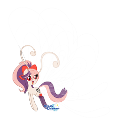Size: 2708x2868 | Tagged: safe, artist:xwhitedreamsx, oc, oc only, oc:sweet velvet, species:breezies, species:pony, bow, breeziefied, clothing, female, hair bow, high res, mare, simple background, socks, solo, species swap, transparent background