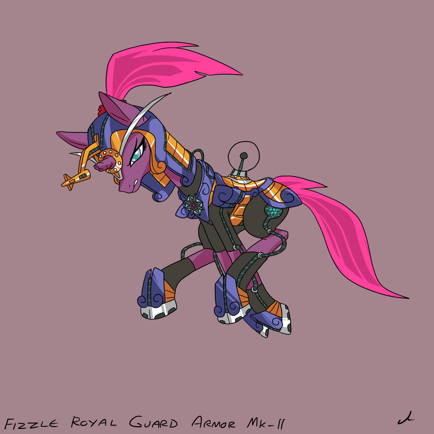 Size: 1400x1400 | Tagged: safe, artist:docwario, character:tempest shadow, species:pony, species:unicorn, g4, my little pony: the movie (2017), 60 fps, animated, armor, artificial horn, badass, broken horn, electricity, epic, female, flying, frown, gif, glare, glow, gritted teeth, jet, lightning, mare, plasma ball, power armor, prosthetic horn, prosthetics, royal guard, simple background, solo, sparking horn, tempest becomes a royal guard, tempest gets her horn back