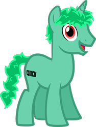 Size: 900x1200 | Tagged: safe, artist:binkyt11, oc, oc only, oc:bytes, species:pony, species:unicorn, 2018 community collab, derpibooru community collaboration, .svg available, inkscape, looking at you, male, messy mane, messy tail, simple background, solo, stallion, svg, transparent background, vector