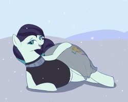 Size: 1280x1026 | Tagged: safe, artist:astr0zone, character:coloratura, chubby, coloratur-ass, fat, female, huge butt, large butt, plot, pose, rara, rolloratura, solo, thick