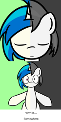 Size: 366x733 | Tagged: safe, artist:erthilo, character:dj pon-3, character:vinyl scratch, species:pony, ask octavia, ask, tumblr