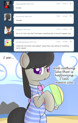 Size: 700x1092 | Tagged: safe, artist:erthilo, character:octavia melody, species:pony, ask octavia, ask, tumblr