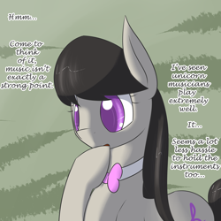 Size: 1280x1280 | Tagged: safe, artist:erthilo, character:octavia melody, species:pony, ask octavia, ask, tumblr