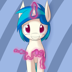 Size: 1280x1280 | Tagged: safe, artist:erthilo, character:dj pon-3, character:vinyl scratch, species:pony, ask octavia, ask, tumblr