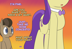 Size: 1280x864 | Tagged: safe, artist:erthilo, character:symphony, species:pony, ask octavia, ask, concerto, tumblr