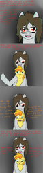 Size: 611x2444 | Tagged: safe, artist:jake heritagu, oc, oc:the colt, species:earth pony, species:pony, fanfic:silent ponyville, ask the colt, comic, peachy pie, tumblr