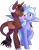 Size: 2306x2923 | Tagged: safe, artist:scarlet-spectrum, oc, oc only, oc:onyx quill, oc:wind shear, species:dracony, species:kirin, species:pegasus, species:pony, g4, blushing, claws, cute, eyes closed, female, hybrid, licking, mare, mlem, ocbetes, pegasus oc, profile, raised hoof, silly, simple background, spread wings, tongue out, transparent background, wings