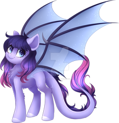 Size: 1024x1057 | Tagged: safe, artist:scarlet-spectrum, oc, oc only, oc:eve eclipse, species:dracony, species:pony, digital art, female, hybrid, mare, simple background, solo, transparent background, watermark