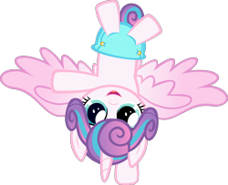 Size: 4221x3427 | Tagged: safe, artist:red4567, character:princess flurry heart, species:alicorn, species:pony, absurd resolution, baby, baby pony, cloth diaper, cute, diaper, female, flurrybetes, handstand, safety pin, simple background, solo, transparent background, upside down, vector