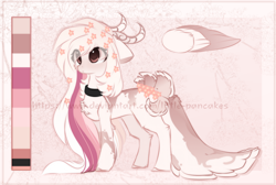 Size: 1280x858 | Tagged: safe, artist:little-sketches, oc, oc only, species:pony, beru pony, female, mare, original species, reference sheet, solo