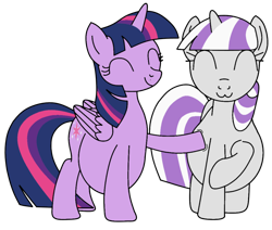Size: 1024x870 | Tagged: safe, artist:didgereethebrony, edit, character:twilight sparkle, character:twilight sparkle (alicorn), character:twilight velvet, species:alicorn, species:pony, :3, bellyrubs, fat, fat edit, food baby, simple background, stuffed, transparent background, twilard sparkle, twilard velvet