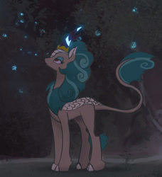 Size: 542x593 | Tagged: safe, artist:grissaecrim, character:rain shine, species:kirin, episode:sounds of silence, g4, my little pony: friendship is magic, close-up, cropped, detailed, looking up