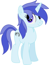 Size: 3665x4891 | Tagged: safe, artist:cyanlightning, oc, oc only, oc:rhodie keypone, species:pony, species:unicorn, 2019 community collab, derpibooru community collaboration, .svg available, absurd resolution, chest fluff, ear fluff, female, mare, simple background, solo, transparent background, vector