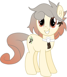 Size: 4284x4926 | Tagged: safe, artist:cyanlightning, oc, oc only, oc:osha, species:earth pony, species:pony, .svg available, absurd resolution, ear fluff, ear piercing, earring, female, jewelry, mare, piercing, simple background, solo, transparent background, vector