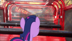 Size: 1920x1080 | Tagged: safe, artist:didgereethebrony, derpibooru original, edit, character:twilight sparkle, species:pony, animated, bad edit, bad green screen, blue mountains, downvote bait, irl, katoomba, mlp in australia, offscreen character, photo, ponies in real life, scenic railway, sound, voice acting, webm