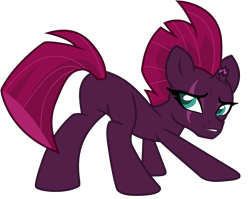 Size: 7609x6045 | Tagged: safe, artist:ejlightning007arts, character:fizzlepop berrytwist, character:tempest shadow, species:pony, species:unicorn, my little pony: the movie (2017), absurd resolution, broken horn, eye scar, female, flank, horn, plot, scar, simple background, solo, stupid sexy tempest shadow, tempass, transparent background, vector
