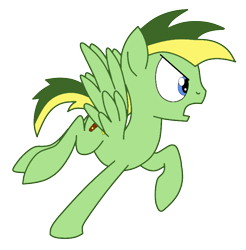 Size: 733x744 | Tagged: safe, artist:didgereethebrony, oc, oc:didgeree, species:pegasus, species:pony, angry, reupload, simple background, solo, traditional art, updated, updated design, yelling