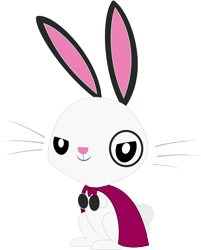 Size: 2872x3577 | Tagged: safe, artist:porygon2z, character:angel bunny, species:rabbit, crossover, dr colosso, parody, the thundermans