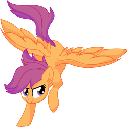 Size: 6164x6150 | Tagged: safe, artist:aureai-sketches, artist:cyanlightning, character:scootaloo, species:pegasus, species:pony, .svg available, absurd resolution, ear fluff, female, older, older scootaloo, simple background, smiling, solo, spread wings, teenager, transparent background, vector, wings