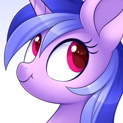 Size: 3000x3000 | Tagged: source needed, safe, artist:scarlet-spectrum, character:sea swirl, species:pony, species:unicorn, background pony, bust, close-up, cute, female, head only, mare, portrait, seadorable, simple background, solo, white background