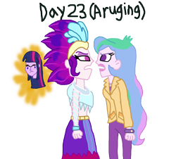 Size: 1600x1446 | Tagged: safe, artist:ktd1993, character:princess celestia, character:principal celestia, character:queen novo, character:twilight sparkle, ship:novolestia, my little pony:equestria girls, equestria girls-ified, female, lesbian, shipping