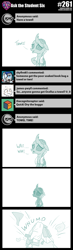 Size: 800x2732 | Tagged: safe, artist:sintakhra, character:ocellus, species:changeling, species:reformed changeling, tumblr:studentsix, buried, buried alive, female, oh crap, post-it, solo, this ended in pain, towel, wet, whump
