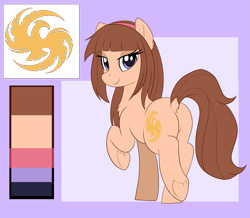 Size: 957x835 | Tagged: safe, artist:xwhitedreamsx, oc, oc only, oc:rise, species:earth pony, species:pony, butt, commission, dock, female, headband, mare, plot, reference sheet, simple background
