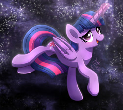 Size: 1345x1200 | Tagged: safe, artist:joakaha, character:twilight sparkle, character:twilight sparkle (alicorn), species:alicorn, species:pony, female, mare, solo, tail between legs