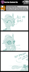 Size: 800x1966 | Tagged: safe, artist:sintakhra, character:ocellus, species:changeling, species:reformed changeling, tumblr:studentsix, female, oh crap, oh dear, post-it, solo