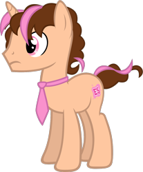 Size: 1006x1214 | Tagged: safe, artist:zacatron94, oc, oc:think pink, species:pony, species:unicorn, male, simple background, solo, stallion, transparent background, vector