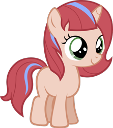 Size: 910x1025 | Tagged: safe, artist:zacatron94, oc, oc only, oc:silver lining, species:pony, species:unicorn, female, filly, simple background, solo, transparent background, vector