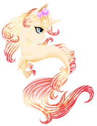 Size: 1871x2437 | Tagged: safe, artist:oneiria-fylakas, oc, oc only, oc:white rose, species:seapony (g4), chibi, simple background, solo, transparent background