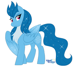 Size: 2147x1877 | Tagged: safe, artist:xwhitedreamsx, oc, oc only, oc:arctic flight, species:pegasus, species:pony, female, lidded eyes, mare, simple background, solo, transparent background