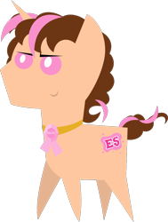 Size: 840x1113 | Tagged: safe, artist:zacatron94, oc, oc:think pink, species:pony, species:unicorn, male, pointy ponies, simple background, solo, stallion, transparent background, vector