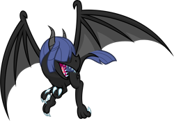 Size: 4800x3359 | Tagged: safe, artist:zacatron94, oc, oc:neigh sayer, species:dragon, dragonified, high res, simple background, solo, species swap, transparent background, vector