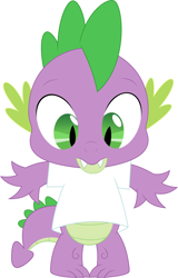 Size: 2292x3579 | Tagged: safe, artist:porygon2z, edit, character:spike, species:dragon, clothing, male, shirt, solo, template