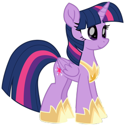 Size: 5774x5797 | Tagged: safe, alternate version, artist:ejlightning007arts, character:twilight sparkle, character:twilight sparkle (alicorn), species:alicorn, species:pony, absurd resolution, cutie mark, female, mare, simple background, smiling, solo, transparent background