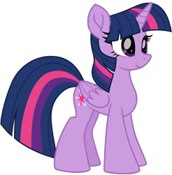 Size: 5654x5737 | Tagged: safe, artist:ejlightning007arts, character:twilight sparkle, character:twilight sparkle (alicorn), species:alicorn, species:pony, cute, female, simple background, solo, transparent background, twiabetes, vector