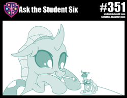 Size: 800x621 | Tagged: safe, artist:sintakhra, character:ocellus, species:changeling, species:reformed changeling, tumblr:studentsix, cute, diaocelles, female, miniature, mouth hold, paintbrush, solo, tabletop gaming, toy