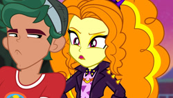 Size: 1188x673 | Tagged: safe, artist:ktd1993, artist:luckreza8, edit, edited screencap, screencap, character:adagio dazzle, character:timber spruce, equestria girls:sunset's backstage pass, g4, my little pony: equestria girls, my little pony:equestria girls, spoiler:eqg series (season 2), female, male, shipping, straight, timberdazzle